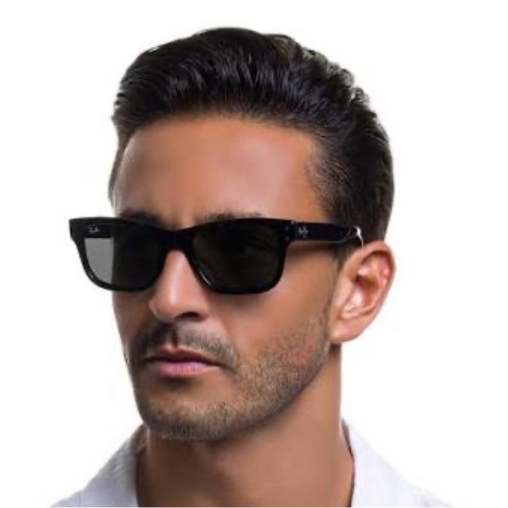 Ray-Ban MR BURBANK Tortoise Sunglasses RB2283 55/20 RARE SIZE!!!!